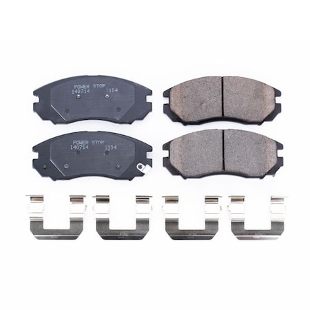 Powerstop Evolution Ceramic Pads W/, 17-1104 17-1104